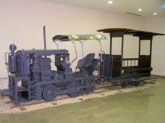 
Karnak Temple loco, built by 'The Ruth Co' of the USA in 1934, June 2010